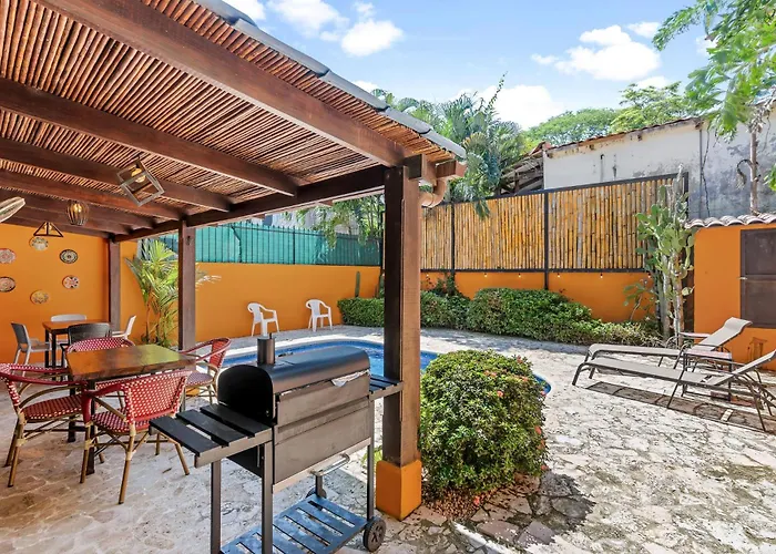 Charming Duplex In Playa Surfside Community, With A Private Pool, Cozy Interior And Walkable Access To The Сasa de vacaciones