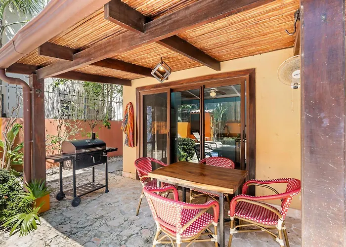Charming Duplex In Playa Surfside Community, With A Private Pool, Cozy Interior And Walkable Access To The Сasa de vacaciones *